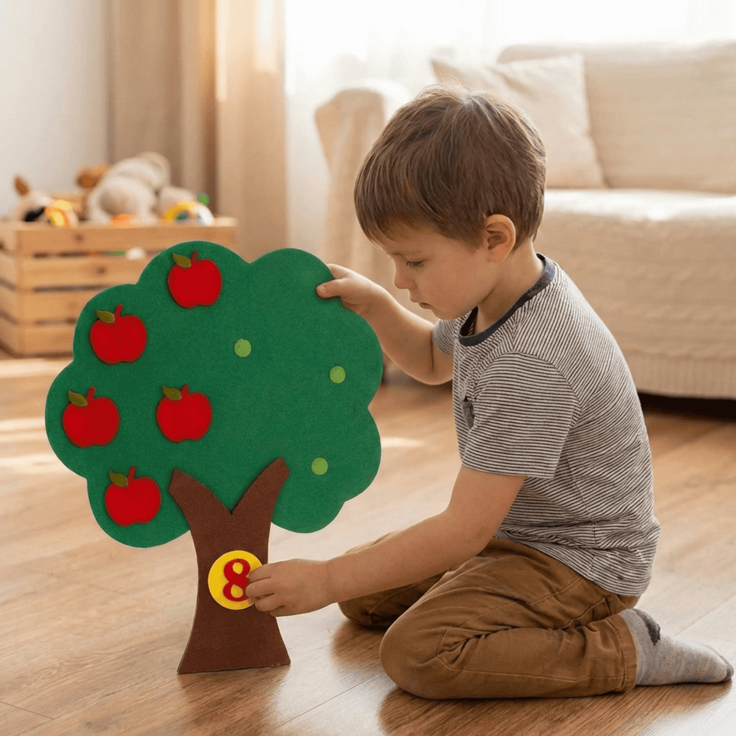 AppleStick: Learn to Count the Fun Way
