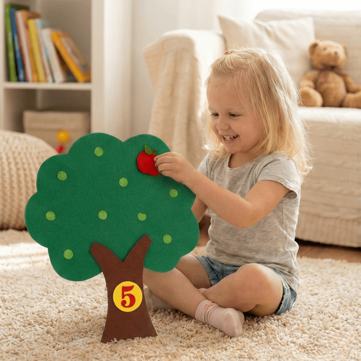 AppleStick: Learn to Count the Fun Way